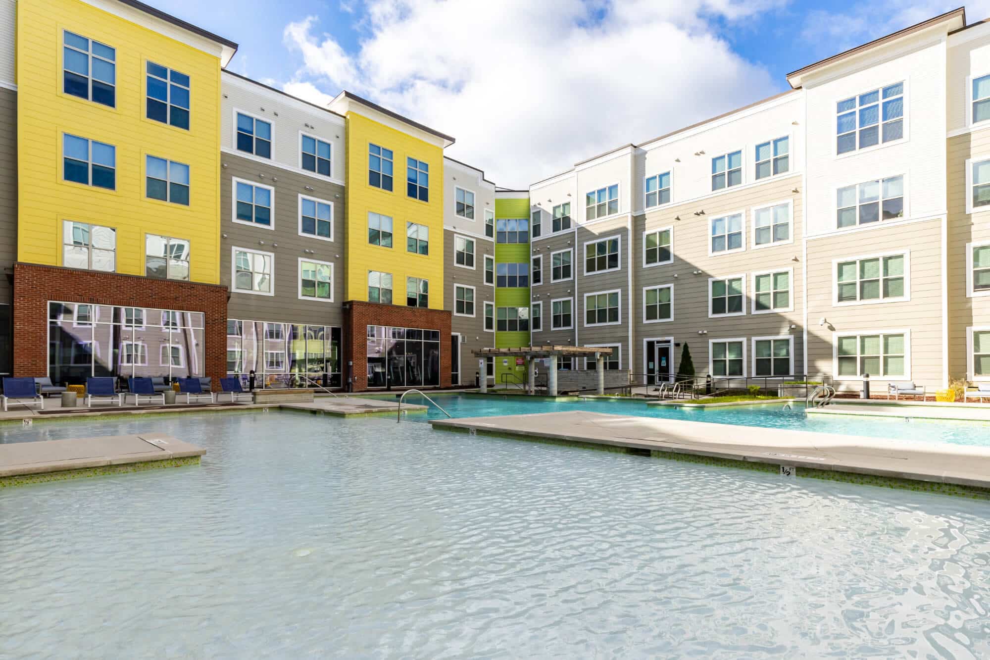 the boundary at west end off campus apartments near east carolina university ecu resort style pool